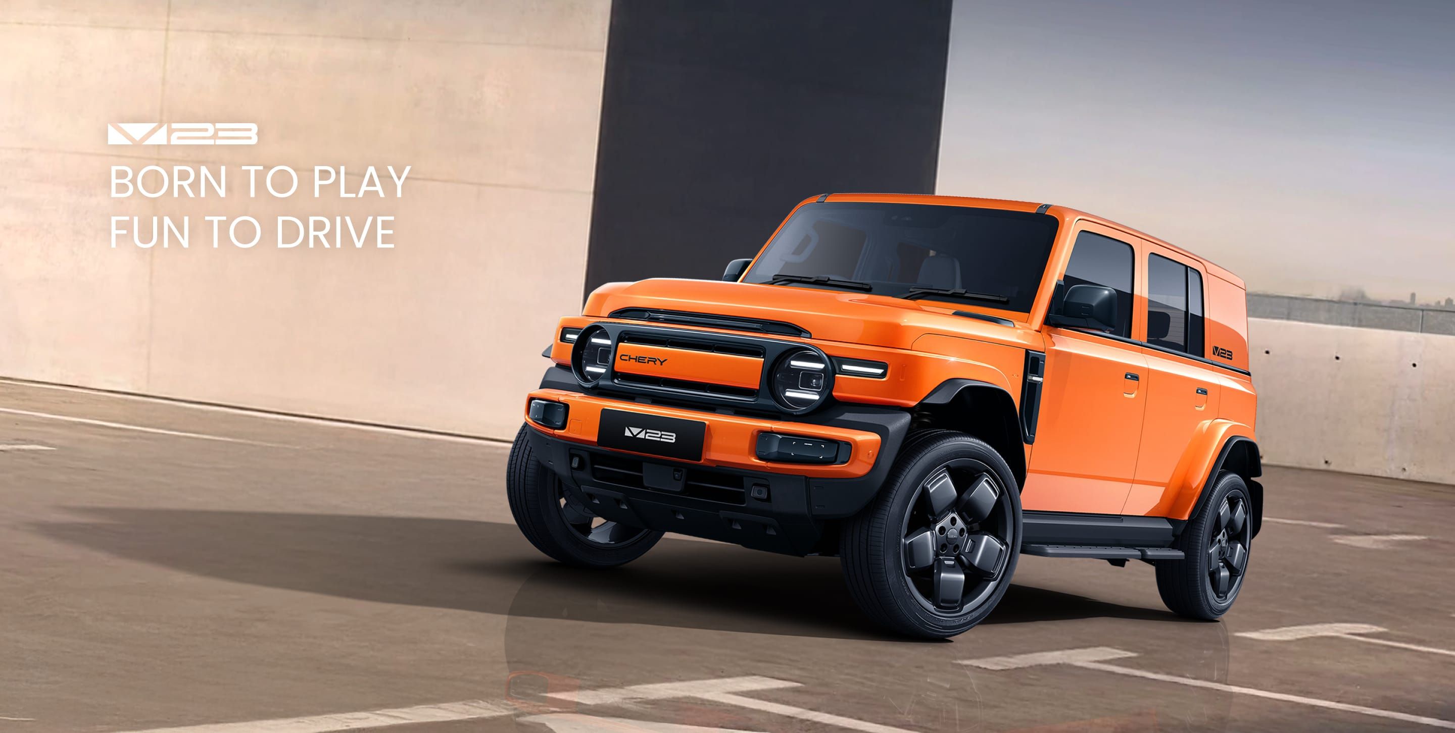 รถยนต์ chery, รถยนต์ไฟฟ้า, chery v23